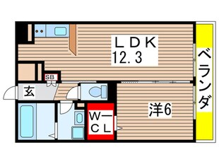 レジデンス　ファ－ベスの物件間取画像